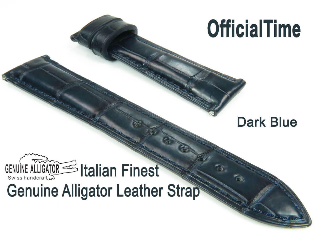 Genuine Alligator Leather Strap for Franck Muller